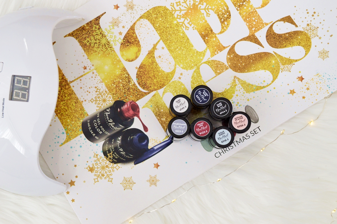 zestawy świąteczne NeoNail do manicure hybrydowego Puderek.com.pl